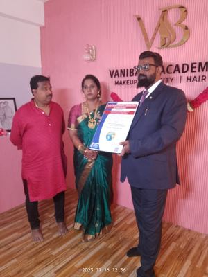Accreditations awarded — beauty and hair academies