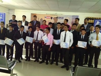 Hospitality and culinary graduation with AIHM