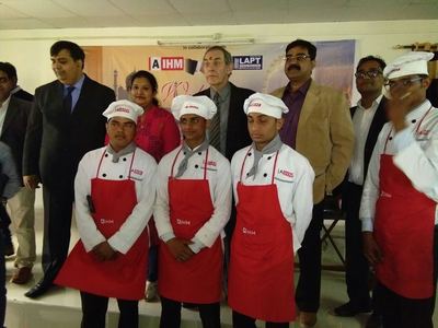 Hospitality and culinary graduation with AIHM