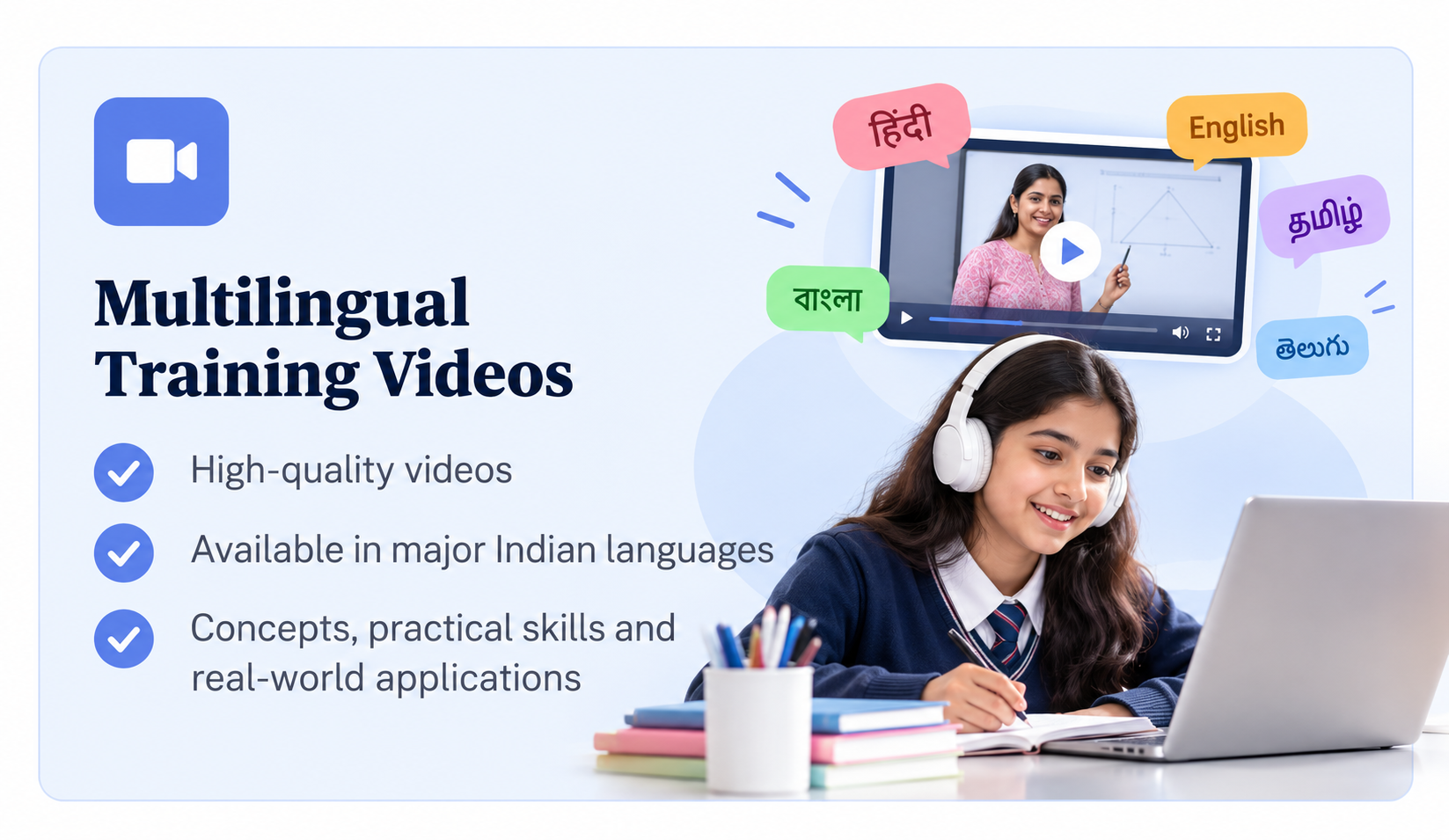 Multilingual Training Videos