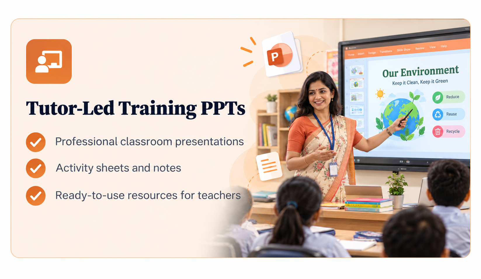 Tutor-Led Training PPTs